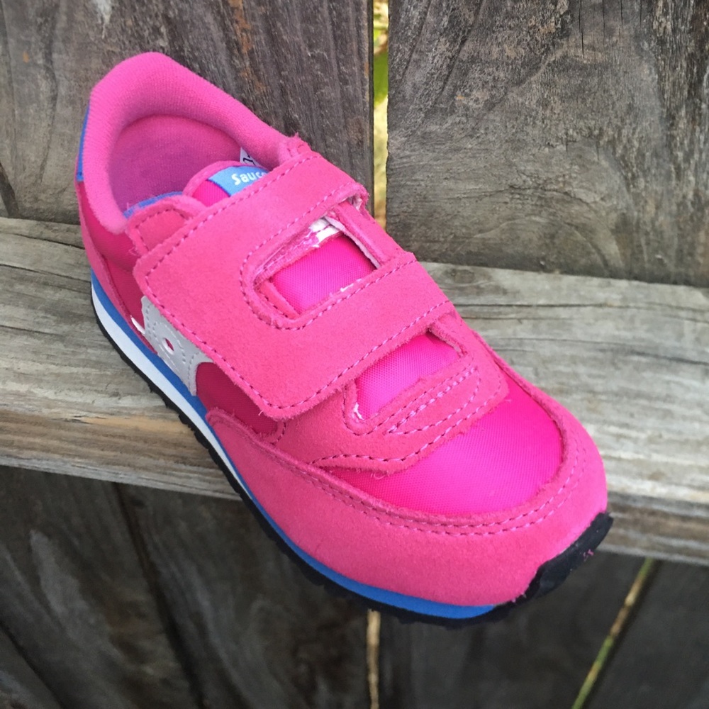 Saucony Toddler Girl shows Baby Jazz HL Magenta - Picture 5 of 11